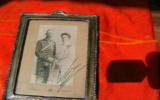 BIRMINGHAM SILVER - PHOTO FRAME & SIGNED PHOTOGRAPH