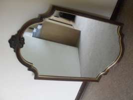 MAHOGANY MIRROR BY ATELIERS "ARMOND DUTRY"