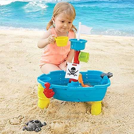 Pirate boat beach toy set