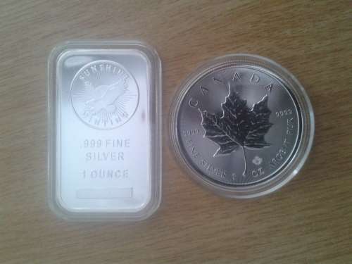 2.2oz pure silver combo