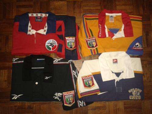 WINFIELD SUPER 12 RUGBY JERSEY SET