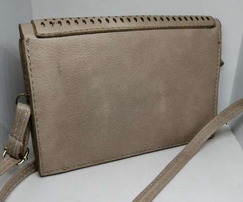 SHOULDER BAG Multi-pocketed Suede