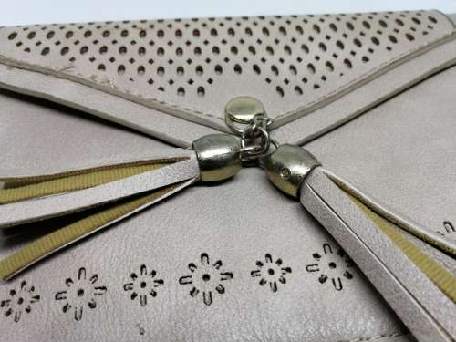 SHOULDER BAG Multi-pocketed Suede