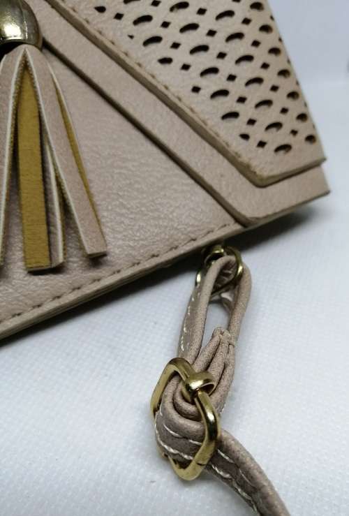 SHOULDER BAG Multi-pocketed Suede