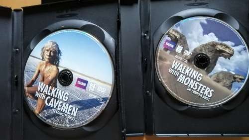 BBC SERIES WALKING WITH ... Dinosaurs, Beasts, Cavemen, Monsters. 6 DVDs