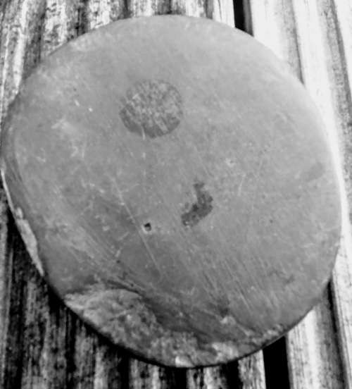 MAYAN RELIEF DESIGN STONE PLAQUE PAPERWEIGHT