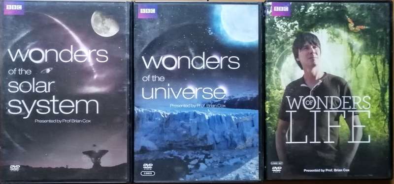 FULL BBC SERIES The Wonders of Life, Universe, Solar System  Brian Cox 6 DVD SET