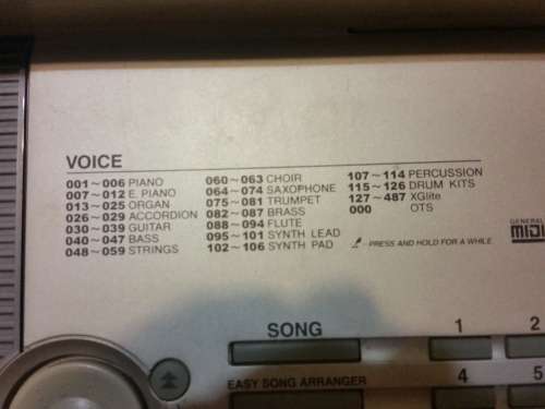 Yamaha Keyboard