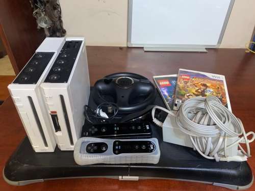 2 x WII CONSOLES WITH ACCESSORIES