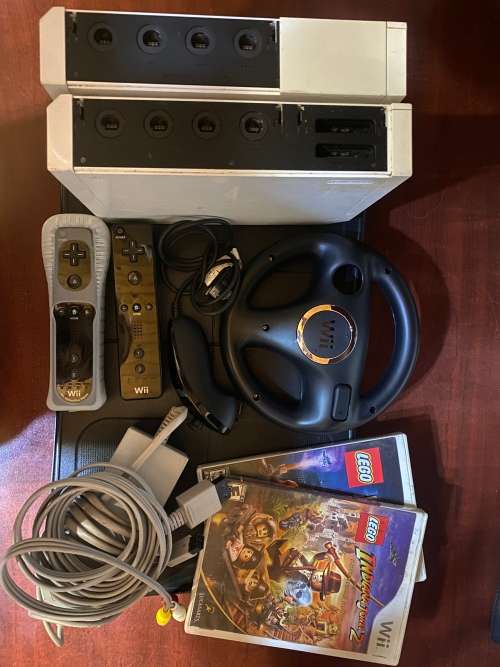 2 x WII CONSOLES WITH ACCESSORIES