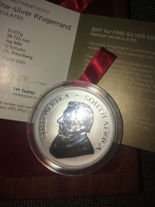 2017 1oz South African Premium Krugerrand