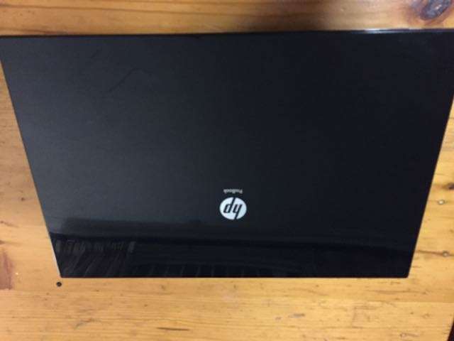 HP Probook 4510s LCD frame, cracked, with broken LCD, use for spares