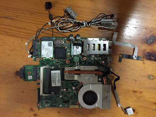 HP Probook 4510s Centrino Motherboard, with CPU, Heatsink and Fan, cables, WiFi module