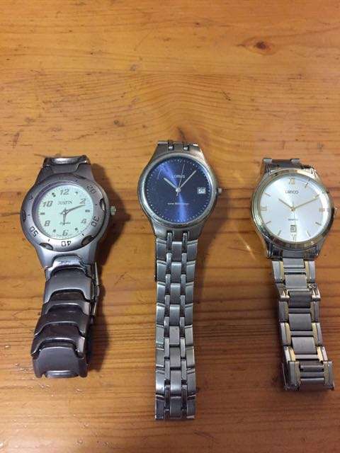 3 Watches for parts