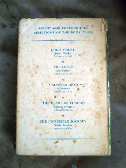 Thunderball by Ian Fleming published by the Book Club First Edition 1961