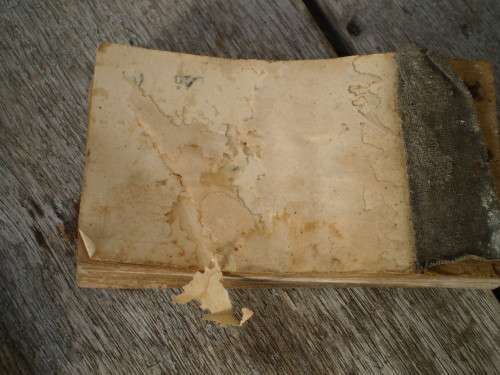 Antique South African Duplicate Receipt Book from the 1930s Filled In Pounds And Shillings