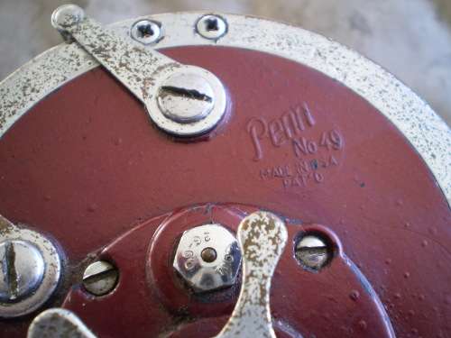 Vintage No. 49 Super Mariner Deep Sea Reel good condition