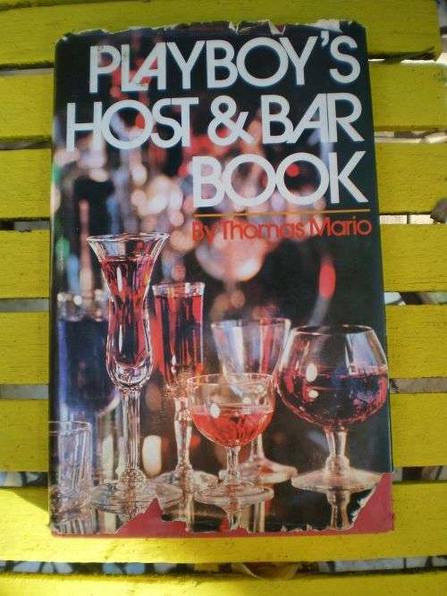 Vinatge Playboy"s Host And Bar Book By Thomas Mario