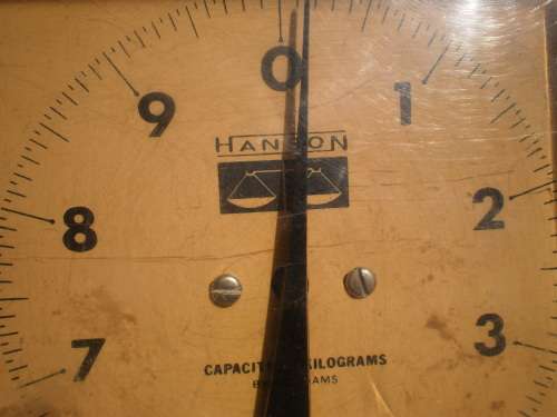 1950s Hansen Kitchen Scale