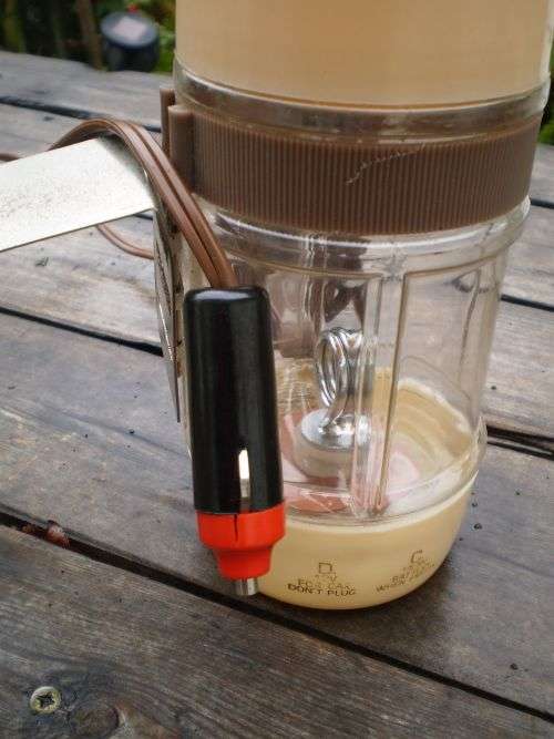 1950s Vintage Car Coffee Maker With Cups and Filter