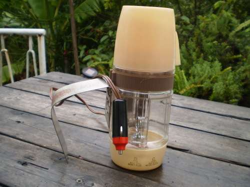 1950s Vintage Car Coffee Maker With Cups and Filter