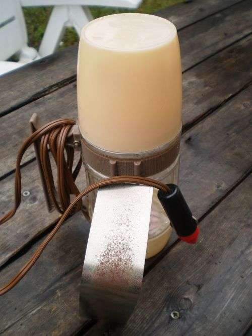 1950s Vintage Car Coffee Maker With Cups and Filter