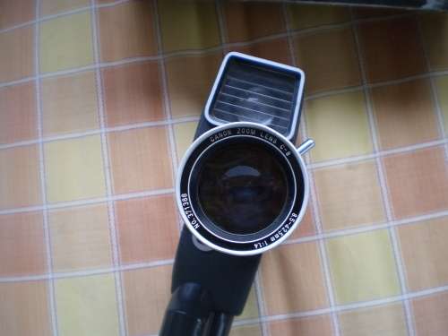 Vintage Canon Reflex Zoom 8-3 8mm Camera with Case & Original Box and Manual excellent condition