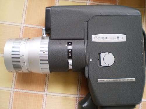 Vintage Canon Reflex Zoom 8-3 8mm Camera with Case & Original Box and Manual excellent condition