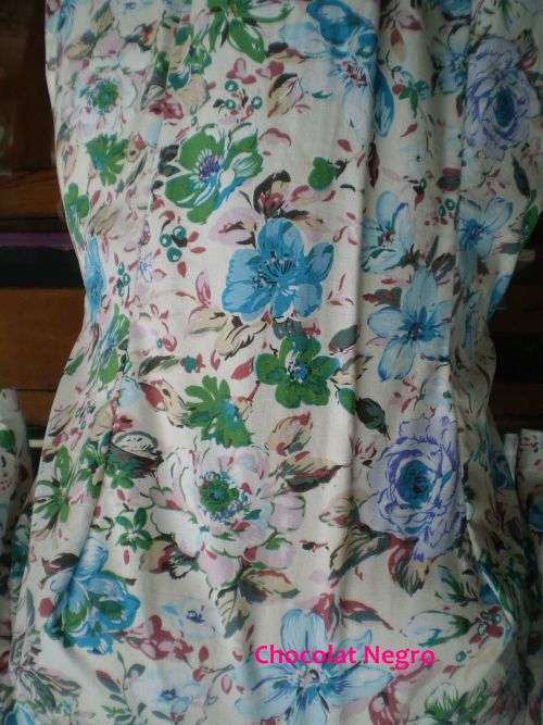 Original 1980's Vintage Floral Summer Dress Size 14