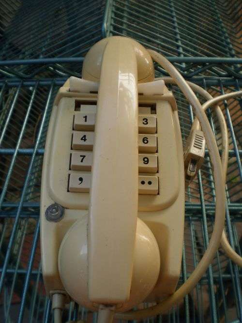 Vintage 1950s Retro Dialling Telephone
