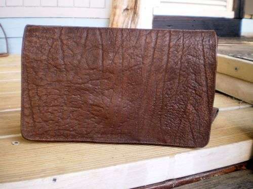 Vintage Genuine Buffalo Leather Ladies Purse Wallet Organizer