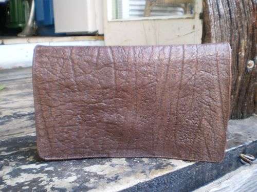 Vintage Genuine Buffalo Leather Ladies Purse Wallet Organizer