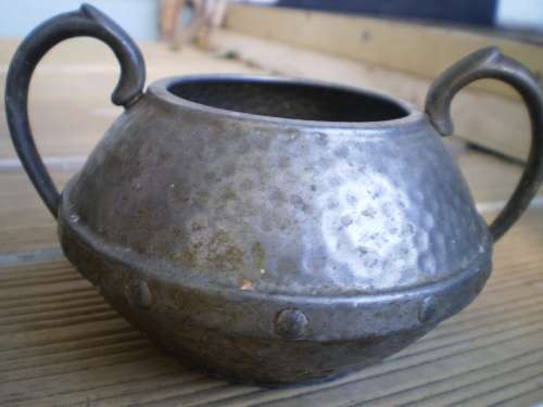 Vintage Craftsman Sheffield Pewter Utility Bowl Made in England