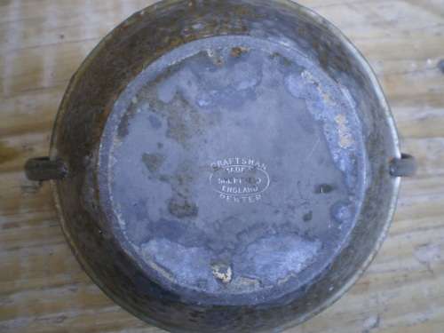 Vintage Craftsman Sheffield Pewter Utility Bowl Made in England
