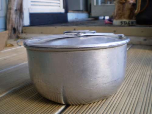 Aluminium Vintage Cooking Pot