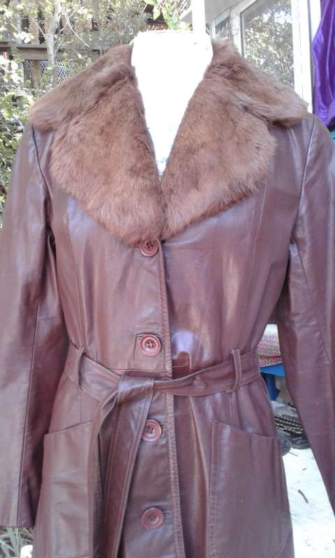 Original leather coat deals