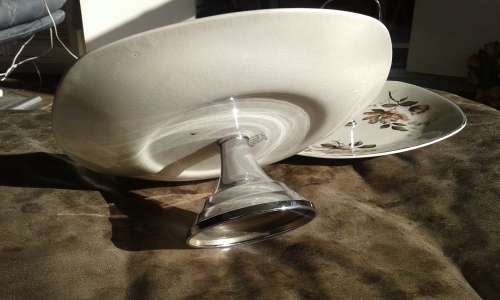2 Midwinter Cake High Tea Stands Fashion Shape 9-63 Staffordshire