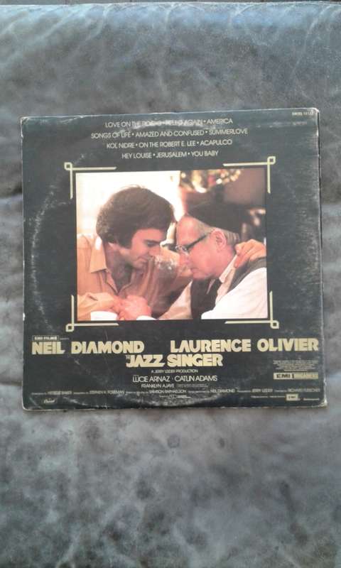 Neil Diamond The Jazz Singer Vinyl LP Capitol VG+