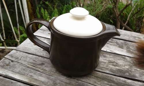 Vintage Staffordshire England Kiln Craft Tableware English Ironstone Limited Edition Tea Coffee Pot