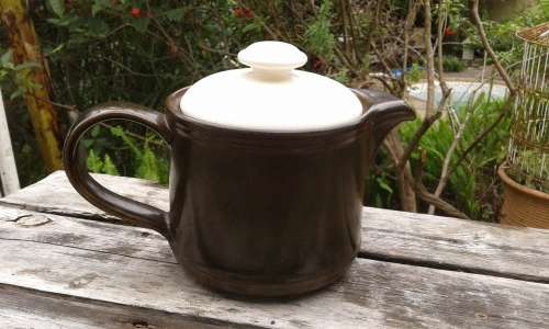 Vintage Staffordshire England Kiln Craft Tableware English Ironstone Limited Edition Tea Coffee Pot