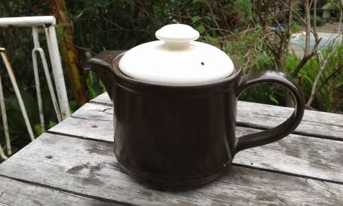 Vintage Staffordshire England Kiln Craft Tableware English Ironstone Limited Edition Tea Coffee Pot