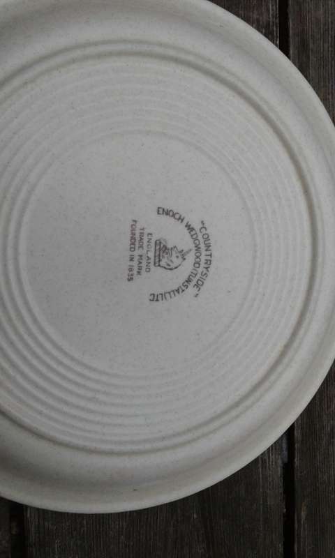 Countryside Enoch Wedgwood Tunstall TCI 4 Plates 18cm in diameter