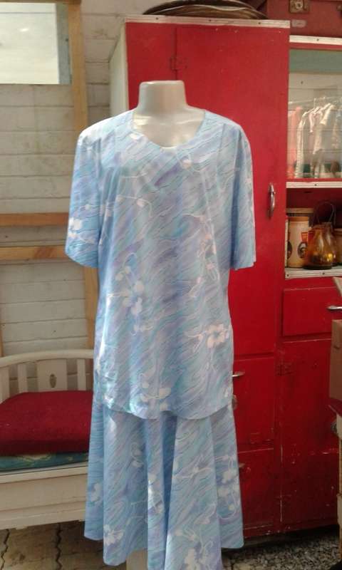 Vintage 1980s Charleston Style Dress Size 16