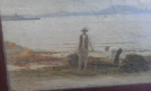 Alexander Forbes Irvine FORBES (1871 - 1959) Woodstock Beach Cape Town Oil On Canvas