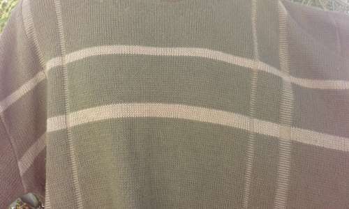 Vintage Moss Green Men`s Wool Sweater By Utility Size XL