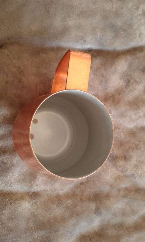 Vintage Atlanta Real Copper Johannesburg Souvenir Mug