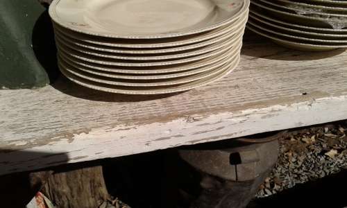 Rare Antique German Bavaria 27 Eamag ALT SCHOENWALD OLD SCHOENWALD Porcelain 46 Pieces Dinner Set
