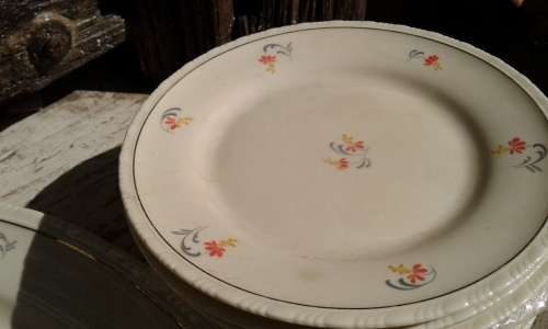 Rare Antique German Bavaria 27 Eamag ALT SCHOENWALD OLD SCHOENWALD Porcelain 46 Pieces Dinner Set