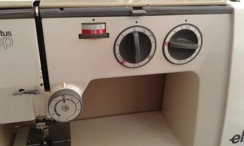Vintage Elna Lotus SP Compact Sewing Machine Made In Switzerland