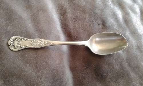 Antique Hallmarked Silver Desert Spoon